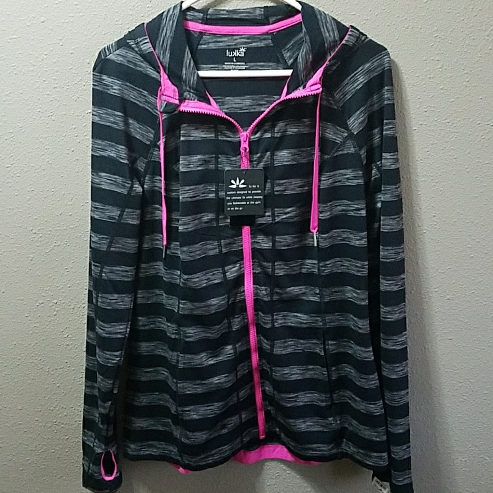 Lukka full zip hoodie size L
